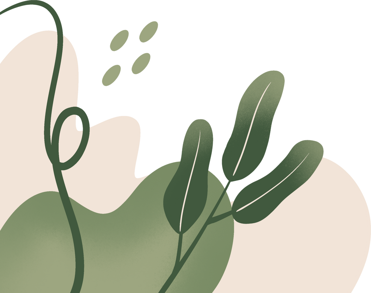 Green Aesthetic Plant Corner
